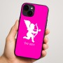 כיסוי בעיצוב אישי עם השם שלך לדגם - Apple iPhone 16 Plus בעיצוב קופידון