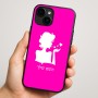 כיסוי בעיצוב אישי עם השם שלך לדגם - Apple iPhone 16 Plus בעיצוב אהבת נשים