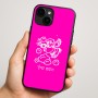 כיסוי בעיצוב אישי עם השם שלך לדגם - Apple iPhone 16 Plus בעיצוב מחזמר אנג'ל 2