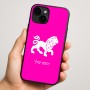 כיסוי בעיצוב אישי עם השם שלך לדגם - Apple iPhone 16 Plus בעיצוב מזלות - אריה