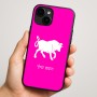 כיסוי בעיצוב אישי עם השם שלך לדגם - Apple iPhone 16 Plus בעיצוב מזלות - שור