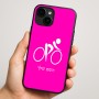 כיסוי בעיצוב אישי עם השם שלך לדגם - Apple iPhone 16 Plus בעיצוב אופניים אולימפיים