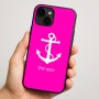 כיסוי בעיצוב אישי עם השם שלך לדגם - Apple iPhone 16 Plus בעיצוב לעגן