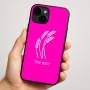 כיסוי בעיצוב אישי עם השם שלך לדגם - Apple iPhone 16 Plus בעיצוב חיטה גלית זהב