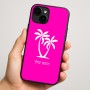 כיסוי בעיצוב אישי עם השם שלך לדגם - Apple iPhone 16 Plus בעיצוב כפות ידיים
