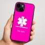 כיסוי בעיצוב אישי עם השם שלך לדגם - Apple iPhone 16 Plus בעיצוב חובש