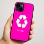 כיסוי בעיצוב אישי עם השם שלך לדגם - Apple iPhone 16 Plus בעיצוב למחזר