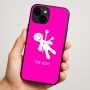 כיסוי בעיצוב אישי עם השם שלך לדגם - Apple iPhone 16 Plus בעיצוב וודו