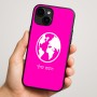 כיסוי בעיצוב אישי עם השם שלך לדגם - Apple iPhone 16 Plus בעיצוב עולם