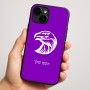 כיסוי בעיצוב אישי עם השם שלך לדגם - Apple iPhone 16 Plus בעיצוב ראש נשר