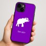 כיסוי בעיצוב אישי עם השם שלך לדגם - Apple iPhone 16 Plus בעיצוב פיל