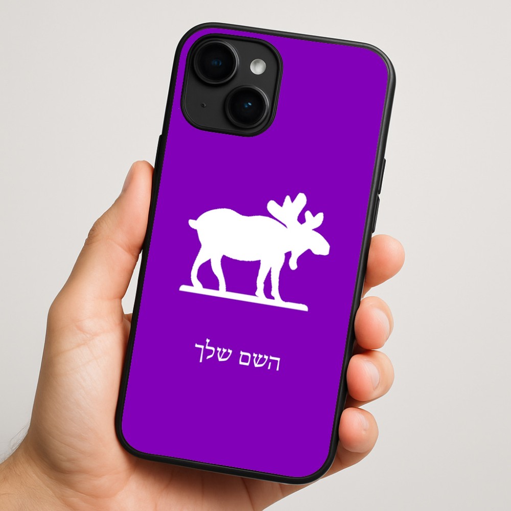 כיסוי בעיצוב אישי עם השם שלך לדגם - Apple iPhone 16 Plus בעיצוב דישון