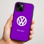 כיסוי בעיצוב אישי עם השם שלך לדגם - Apple iPhone 16 Plus בעיצוב פולקסווגן