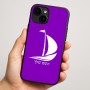 כיסוי בעיצוב אישי עם השם שלך לדגם - Apple iPhone 16 Plus בעיצוב סירה