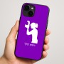 כיסוי בעיצוב אישי עם השם שלך לדגם - Apple iPhone 16 Plus בעיצוב צלמת - אישה
