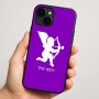 כיסוי בעיצוב אישי עם השם שלך לדגם - Apple iPhone 16 Plus בעיצוב קופידון