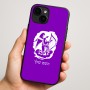 כיסוי בעיצוב אישי עם השם שלך לדגם - Apple iPhone 16 Plus בעיצוב אנג'ל מוזיקלי