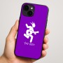 כיסוי בעיצוב אישי עם השם שלך לדגם - Apple iPhone 16 Plus בעיצוב נגן גיטרה