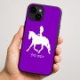 כיסוי בעיצוב אישי עם השם שלך לדגם - Apple iPhone 16 Plus בעיצוב קאוגירל - אישה