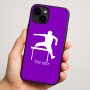 כיסוי בעיצוב אישי עם השם שלך לדגם - Apple iPhone 16 Plus בעיצוב קפיצת משוכות