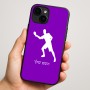 כיסוי בעיצוב אישי עם השם שלך לדגם - Apple iPhone 16 Plus בעיצוב שחקן פינג פונג