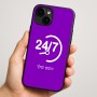 כיסוי בעיצוב אישי עם השם שלך לדגם - Apple iPhone 16 Plus בעיצוב 24 ביולי