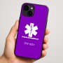 כיסוי בעיצוב אישי עם השם שלך לדגם - Apple iPhone 16 Plus בעיצוב חובש