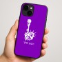 כיסוי בעיצוב אישי עם השם שלך לדגם - Apple iPhone 16 Plus בעיצוב פסל החירות