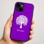 כיסוי בעיצוב אישי עם השם שלך לדגם - Apple iPhone 16 Plus בעיצוב עץ