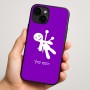 כיסוי בעיצוב אישי עם השם שלך לדגם - Apple iPhone 16 Plus בעיצוב וודו