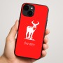 כיסוי בעיצוב אישי עם השם שלך לדגם - Apple iPhone 16 Plus בעיצוב צבי