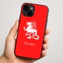 כיסוי בעיצוב אישי עם השם שלך לדגם - Apple iPhone 16 Plus בעיצוב דרקון