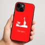 כיסוי בעיצוב אישי עם השם שלך לדגם - Apple iPhone 16 Plus בעיצוב ג'ירפה באפריקה
