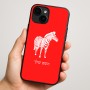 כיסוי בעיצוב אישי עם השם שלך לדגם - Apple iPhone 16 Plus בעיצוב זברה