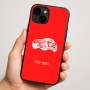 כיסוי בעיצוב אישי עם השם שלך לדגם - Apple iPhone 16 Plus בעיצוב מכונית