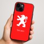כיסוי בעיצוב אישי עם השם שלך לדגם - Apple iPhone 16 Plus בעיצוב פיג'ו