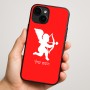 כיסוי בעיצוב אישי עם השם שלך לדגם - Apple iPhone 16 Plus בעיצוב קופידון