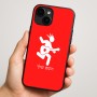 כיסוי בעיצוב אישי עם השם שלך לדגם - Apple iPhone 16 Plus בעיצוב נגן גיטרה