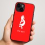כיסוי בעיצוב אישי עם השם שלך לדגם - Apple iPhone 16 Plus בעיצוב קוקופלי