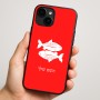 כיסוי בעיצוב אישי עם השם שלך לדגם - Apple iPhone 16 Plus בעיצוב מזלות - דגים