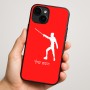 כיסוי בעיצוב אישי עם השם שלך לדגם - Apple iPhone 16 Plus בעיצוב לוחם סייף