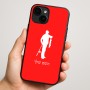 כיסוי בעיצוב אישי עם השם שלך לדגם - Apple iPhone 16 Plus בעיצוב פישמן