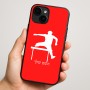כיסוי בעיצוב אישי עם השם שלך לדגם - Apple iPhone 16 Plus בעיצוב קפיצת משוכות