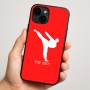 כיסוי בעיצוב אישי עם השם שלך לדגם - Apple iPhone 16 Plus בעיצוב קרטה
