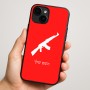 כיסוי בעיצוב אישי עם השם שלך לדגם - Apple iPhone 16 Plus בעיצוב אק 47