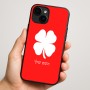 כיסוי בעיצוב אישי עם השם שלך לדגם - Apple iPhone 16 Plus בעיצוב קלבר