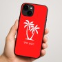 כיסוי בעיצוב אישי עם השם שלך לדגם - Apple iPhone 16 Plus בעיצוב כפות ידיים