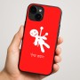 כיסוי בעיצוב אישי עם השם שלך לדגם - Apple iPhone 16 Plus בעיצוב וודו