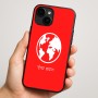 כיסוי בעיצוב אישי עם השם שלך לדגם - Apple iPhone 16 Plus בעיצוב עולם