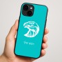 כיסוי בעיצוב אישי עם השם שלך לדגם - Apple iPhone 16 Plus בעיצוב ראש נשר